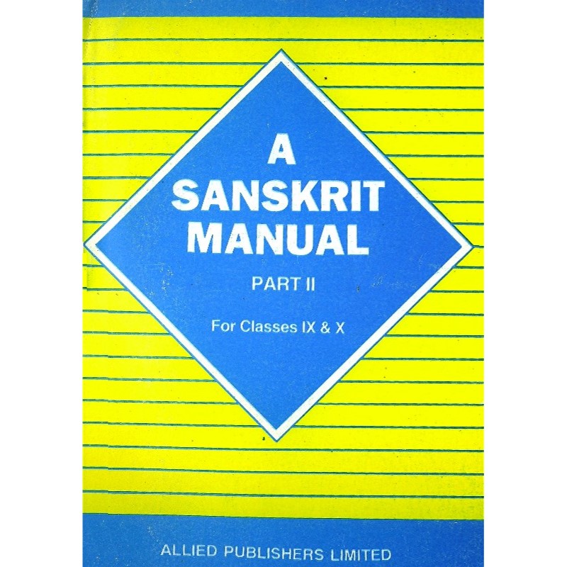 Sanskrit Manual von Antoine