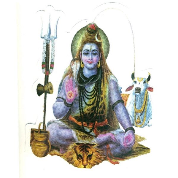 Aufkleber Shiva