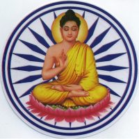 Aufkleber Motiv "Buddha"