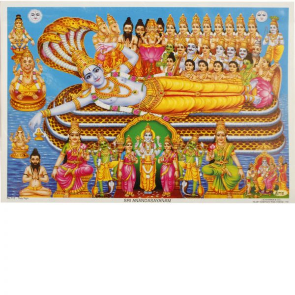 Poster Gott Vishnu