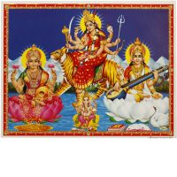 Poster Lakshmi-Durga-Saraswati