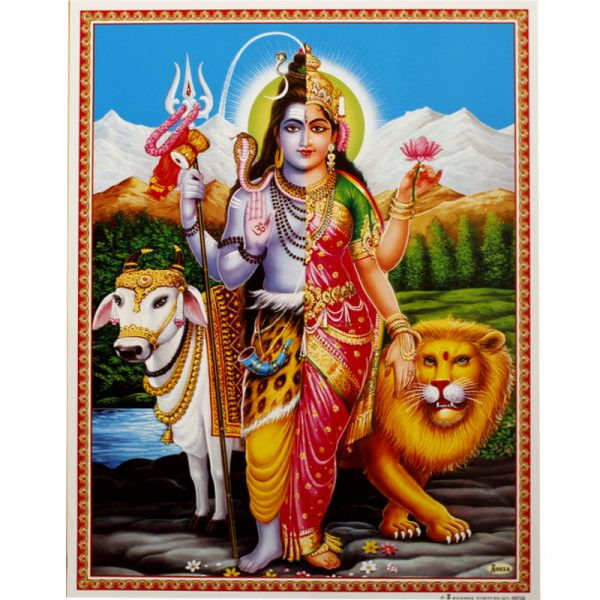 Poster Shiva und Parvati