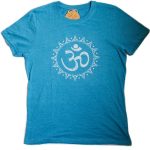 Yoga-T-Shirt Unisex Motiv "AUM"