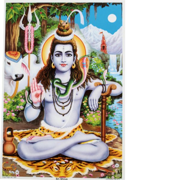 Poster Gott Shiva
