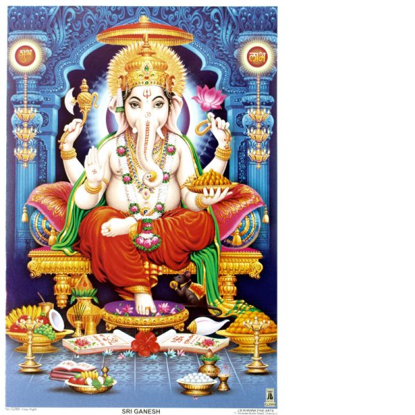 Poster Gott Ganesha